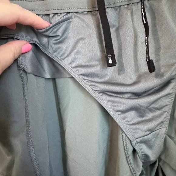 Nike Womens Dri-Fit Brief Lined Running Shorts Size M - Picture 6 of 7